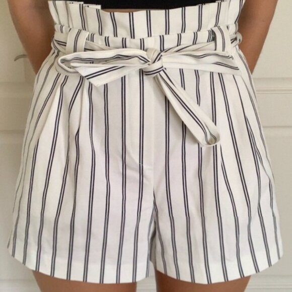 Zara Striped Shorts - Picture 1 of 2